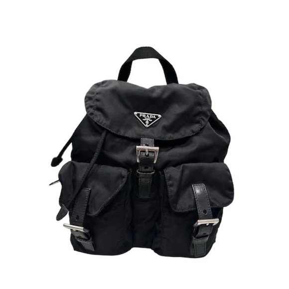 Prada Black Mini Backpack - Picture 1 of 8